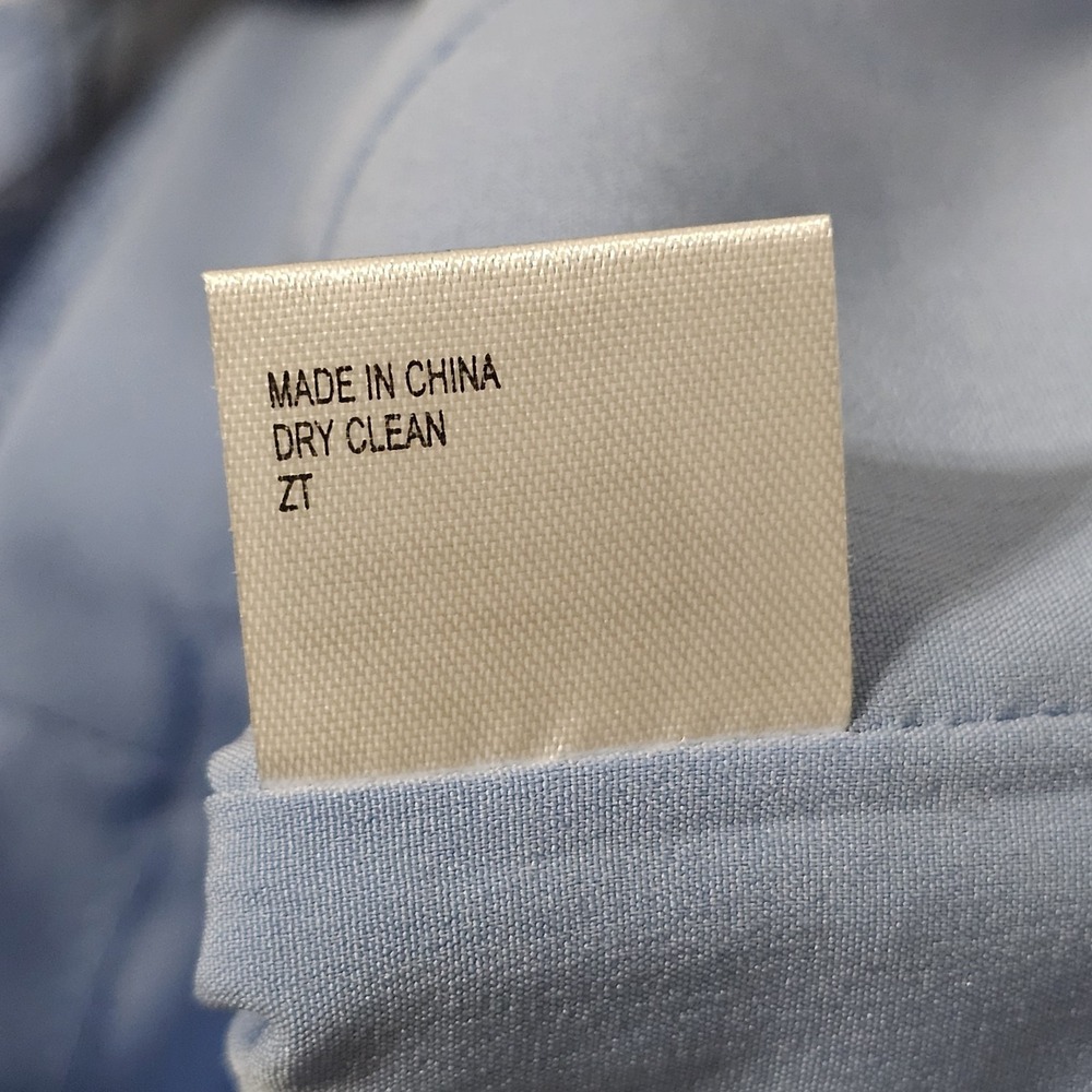 Chelsea & Violet Women Top Size 4 Blue Lace Sweetheart Neck Long Sleeves New 336 - Picture 6 of 9